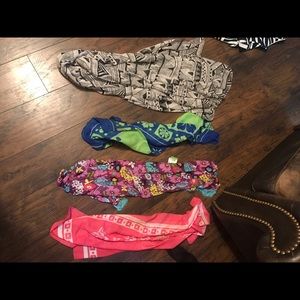Hollister & Vera Bradley Scarfs